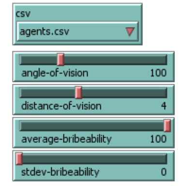 New global variables defined using sliders